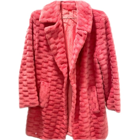 Vintage Jackets & Blazers - 60’s Neon Pink Coat